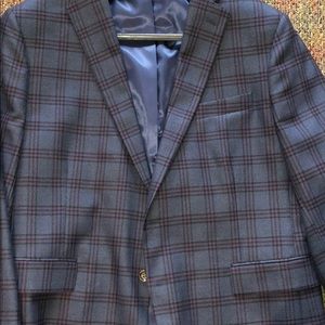 Men’s plaid sport coat size 46S